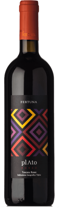 8,95 € Envoi gratuit | Vin Rouge Fertuna Plato I.G.T. Toscana Toscane Italie Merlot, Cabernet Sauvignon, Sangiovese Bouteille 75 cl