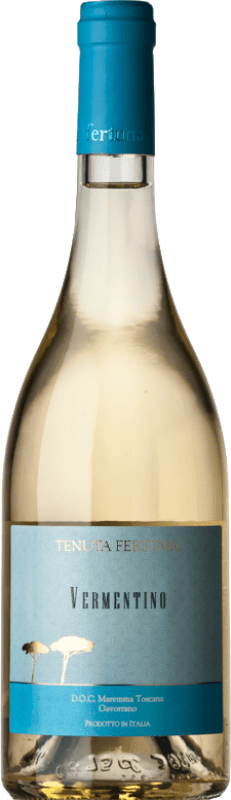 17,95 € Envío gratis | Vino blanco Fertuna D.O.C. Maremma Toscana Toscana Italia Vermentino Botella 75 cl