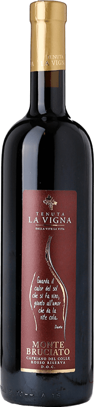 19,95 € Envoi gratuit | Vin rouge La Vigna Montebruciato Réserve D.O.C. Capriano del Colle Lombardia Italie Merlot, Sangiovese, Marzemino Bouteille 75 cl