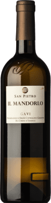 22,95 € Spedizione Gratuita | Vino bianco San Pietro Il Mandorlo D.O.C.G. Cortese di Gavi Piemonte Italia Cortese Bottiglia 75 cl