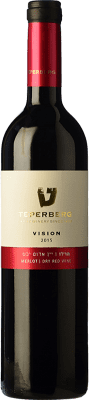 17,95 € Envío gratis | Vino tinto Teperberg Vision Roble Israel Merlot Botella 75 cl