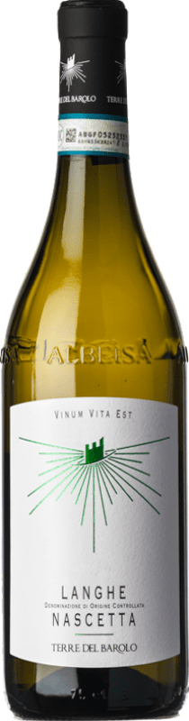 15,95 € Envío gratis | Vino Blanco Terre del Barolo D.O.C. Langhe Piemonte Italia Nascetta 75 cl