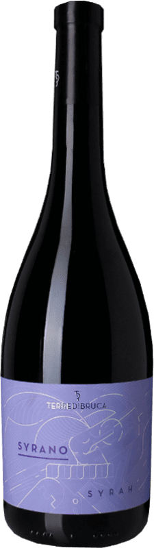 11,95 € Spedizione Gratuita | Vino Rosso Terre di Bruca Syrano D.O.C. Sicilia Sicilia Italia Syrah 75 cl