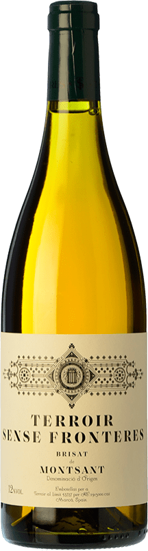 31,95 € Бесплатная доставка | Белое вино Terroir al Límit Sense Fronteres Brisat D.O. Montsant Каталония Испания Garnacha — Гренаш, Macabeo — Макабео Бутылка 75 cl