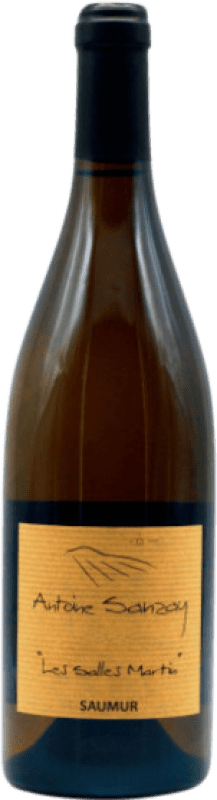 47,95 € Envio grátis | Vinho branco Antoine Sanzay Salles Martin Blanc A.O.C. Saumur-Champigny Loire França Chenin Branco Garrafa 75 cl