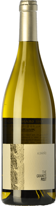 17,95 € Envío gratis | Vino blanco The Granit Post Crianza D.O. Rías Baixas Galicia España Albariño Botella 75 cl