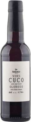 19,95 € Free Shipping | Fortified wine Barbadillo Oloroso Cuco D.O. Jerez-Xérès-Sherry Andalusia Spain Palomino Fino Half Bottle 37 cl