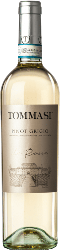 12,95 € Free Shipping | White Wine Tommasi Le Rosse I.G.T. Delle Venezie Veneto Italy Pinot Gris Bottle 75 cl