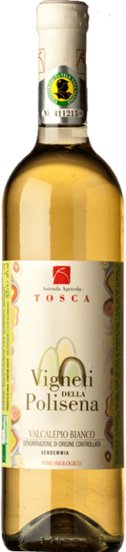 13,95 € Envoi gratuit | Vin Blanc Tosca Vigneti della Polisena D.O.C. Valcalepio Lombardia Italie Chardonnay, Pinot Gris Eco — Biologique Bouteille 75 cl