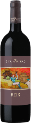 125,95 € Бесплатная доставка | Красное вино Tua Rita Keir I.G.T. Toscana Тоскана Италия Syrah бутылка 75 cl