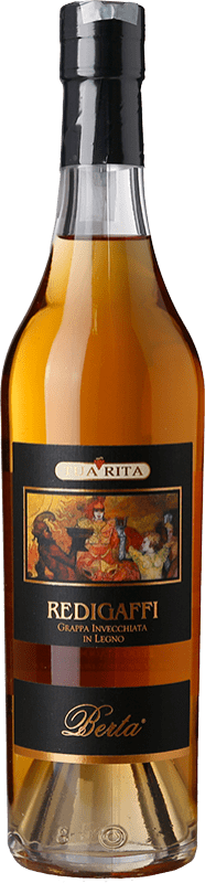 84,95 € Envio grátis | Aguardente Grappa Tua Rita Redigaffi I.G.T. Grappa Toscana Tuscany Itália Garrafa Medium 50 cl