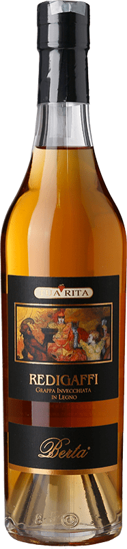 84,95 € Free Shipping | Grappa Tua Rita Redigaffi I.G.T. Grappa Toscana Tuscany Italy Medium Bottle 50 cl