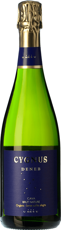 22,95 € Spedizione Gratuita | Spumante bianco U Més U Cygnus sin Sulfitos Añadidos Brut Nature Riserva D.O. Cava Spagna Xarel·lo Bottiglia 75 cl