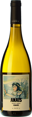 9,95 € Spedizione Gratuita | Vino bianco U Més U Anais D.O. Penedès Catalogna Spagna Xarel·lo Bottiglia 75 cl