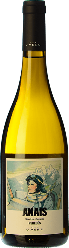 7,95 € Free Shipping | White wine U Més U Anais D.O. Penedès Catalonia Spain Xarel·lo Organic Bottle 75 cl