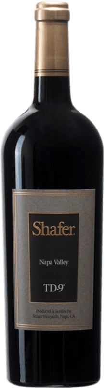 69,95 € Free Shipping | Red wine Shafer TD9 I.G. Napa Valley California United States Merlot, Cabernet Sauvignon, Malbec Bottle 75 cl
