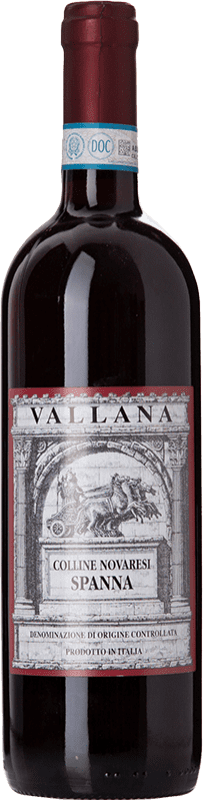 19,95 € Envío gratis | Vino tinto Vallana Spanna D.O.C. Colline Novaresi  Piemonte Italia Nebbiolo Botella 75 cl