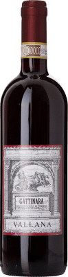 41,95 € Envio grátis | Vinho tinto Vallana D.O.C.G. Gattinara Piemonte Itália Nebbiolo Garrafa 75 cl