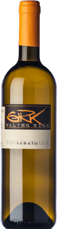 23,95 € Spedizione Gratuita | Vino Bianco Valter Sirk I.G. Primorska Goriška Brda Slovenia Rhoditis 75 cl