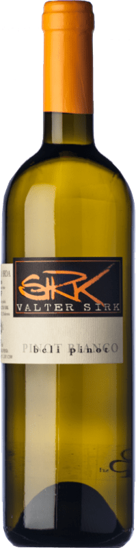 23,95 € Envio grátis | Vinho Branco Valter Sirk I.G. Primorska Goriška Brda Eslovênia Pinot Branco 75 cl