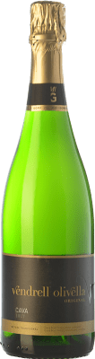 13,95 € 送料無料 | 白スパークリングワイン Vendrell Olivella Original Brut D.O. Cava スペイン Macabeo, Xarel·lo, Parellada ボトル 75 cl