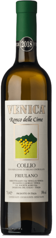 28,95 € Kostenloser Versand | Weißwein Venica & Venica Ronco delle Cime D.O.C. Collio Friaul-Julisch Venetien Italien Friulano Flasche 75 cl