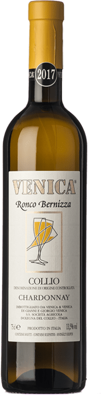 24,95 € Kostenloser Versand | Weißwein Venica & Venica Ronco Bernizza D.O.C. Collio Friaul-Julisch Venetien Italien Chardonnay Flasche 75 cl