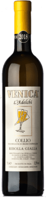 19,95 € 送料無料 | 白ワイン Venica & Venica L'Adelchi D.O.C. Collio Goriziano-Collio フリウリ - ヴェネツィアジュリア イタリア Ribolla Gialla ボトル 75 cl