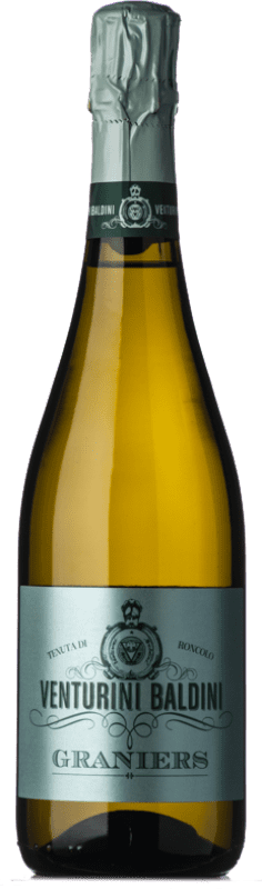 10,95 € Spedizione Gratuita | Spumante bianco Venturini Baldini Frizzante Graniers D.O.C. Colli di Scandiano e di Canossa Emilia-Romagna Italia Malvasia di Candia Aromatica Bottiglia 75 cl