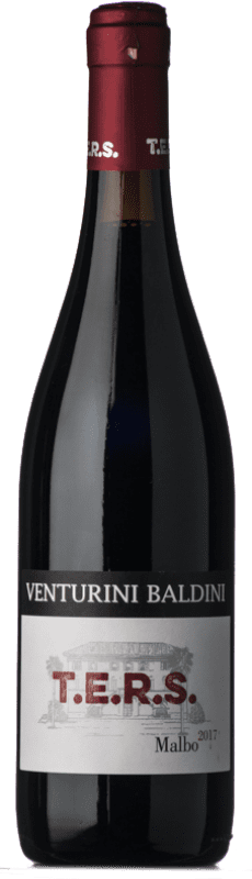23,95 € Free Shipping | Red wine Venturini Baldini Malbo Gentile T.E.R.S. D.O.C. Colli di Scandiano e di Canossa Emilia-Romagna Italy Bottle 75 cl
