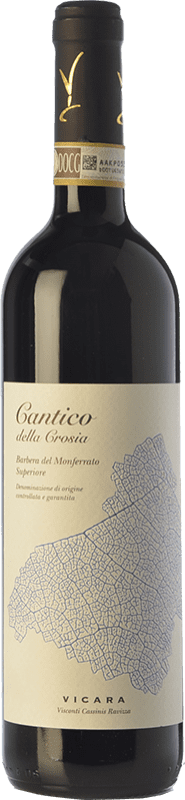 19,95 € Free Shipping | Red wine Vicara Cantico I.G.T. Barbera del Monferrato Superiore Piemonte Italy Barbera Bottle 75 cl