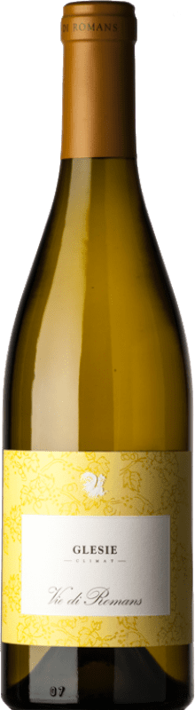 69,95 € Envío gratis | Vino blanco Vie di Romans Glesie D.O.C. Friuli Isonzo Friuli-Venezia Giulia Italia Chardonnay Botella 75 cl