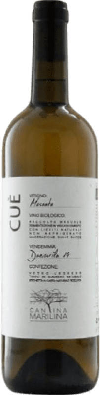 12,95 € Kostenloser Versand | Weißwein Cantina Marilina Cuè Moscato I.G.T. Terre Siciliane Sizilien Italien Muskateller Flasche 75 cl