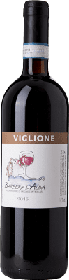 17,95 € Бесплатная доставка | Красное вино Viglione Carlo Viglione D.O.C. Barbera d'Alba Пьемонте Италия Barbera бутылка 75 cl