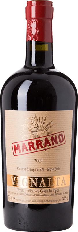 29,95 € Spedizione Gratuita | Vino Rosso Vignalta Marrano I.G.T. Veneto Veneto Italia Merlot, Cabernet Sauvignon 75 cl