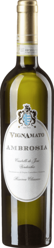 33,95 € Envoi gratuit | Vin Blanc Vignamato Ambrosia Réserve D.O.C.G. Castelli di Jesi Verdicchio Riserva Marches Italie Verdicchio Bouteille 75 cl