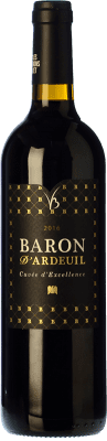 11,95 € 免费送货 | 红酒 Buzet Baron D'Ardeuil 岁 A.O.C. Buzet 法国 Merlot, Cabernet Sauvignon, Cabernet Franc 瓶子 75 cl