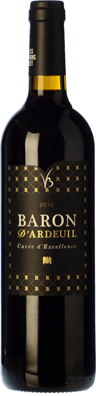 12,95 € Free Shipping | Red Wine Buzet Baron D'Ardeuil Crianza — Aged A.O.C. Buzet France Merlot, Cabernet Sauvignon, Cabernet Franc 75 cl