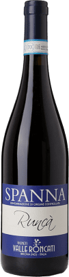 15,95 € 免费送货 | 红酒 Valle Roncati Spanna Runcà D.O.C. Colline Novaresi  皮埃蒙特 意大利 Nebbiolo 瓶子 75 cl