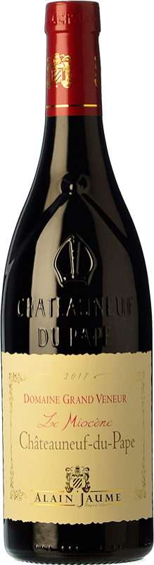 38,95 € 送料無料 | 赤ワイン Alain Jaume Grand Veneur La Miocène 高齢者 A.O.C. Châteauneuf-du-Pape ローヌ フランス Syrah, Grenache, Mourvèdre ボトル 75 cl