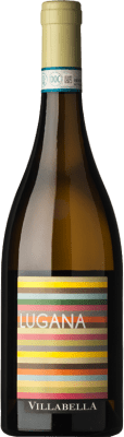 12,95 € Бесплатная доставка | Белое вино Villabella D.O.C. Lugana Венето Италия Chardonnay, Trebbiano di Lugana бутылка 75 cl