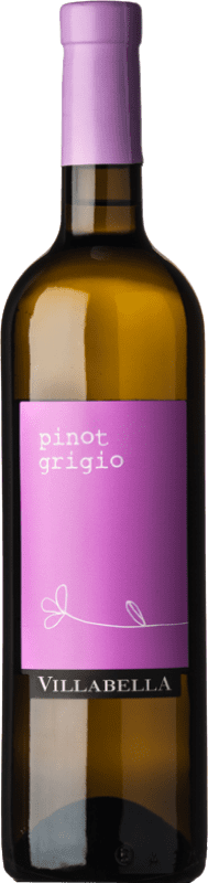 11,95 € Spedizione Gratuita | Vino bianco Villabella D.O.C. Garda Veneto Italia Pinot Grigio Bottiglia 75 cl