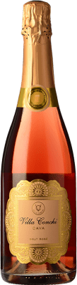 17,95 € Envio grátis | Espumante rosé Villa Conchi Rosé Brut D.O. Cava Espanha Trepat Garrafa 75 cl