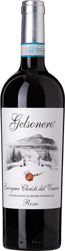 21,95 € Free Shipping | Red Wine Villa Dora Lacryma Christi Gelsonero D.O.C. Vesuvio Campania Italy Aglianico, Piedirosso Bottle 75 cl