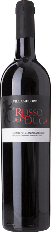 15,95 € Envoi gratuit | Vin Rouge Villamedoro Duca D.O.C. Montepulciano d'Abruzzo Abruzzes Italie Montepulciano Bouteille 75 cl
