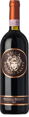 107,95 € Бесплатная доставка | Красное вино Poggio Salvi Annate Storiche 1997 D.O.C.G. Brunello di Montalcino Тоскана Италия Sangiovese бутылка 75 cl