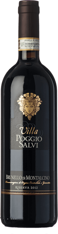78,95 € Envoi gratuit | Vin rouge Poggio Salvi Réserve D.O.C.G. Brunello di Montalcino Toscane Italie Sangiovese Bouteille 75 cl