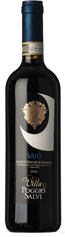 15,95 € Бесплатная доставка | Красное вино Poggio Salvi Vaio D.O.C.G. Morellino di Scansano Тоскана Италия Sangiovese бутылка 75 cl