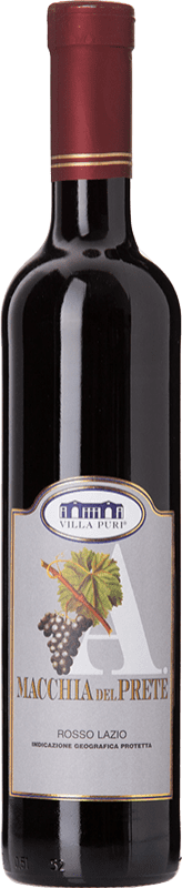 15,95 € Бесплатная доставка | Сладкое вино Villa Puri Macchia del Prete I.G.T. Lazio Лацио Италия Aleático бутылка 75 cl