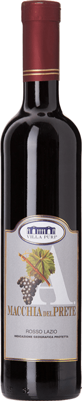 16,95 € Kostenloser Versand | Süßwein Villa Puri Macchia del Prete I.G.T. Lazio Latium Italien Aleático 75 cl
